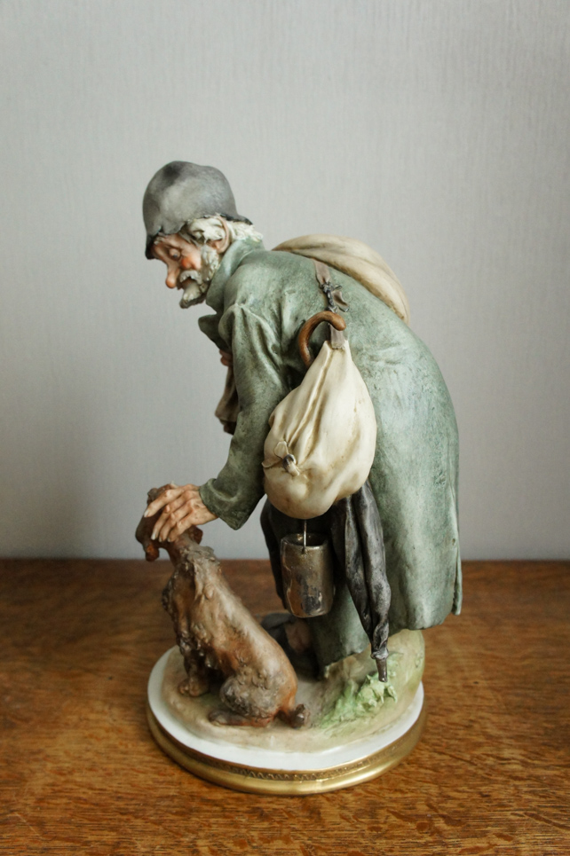 Бродяга и пес, Capodimonte, статуэтка
