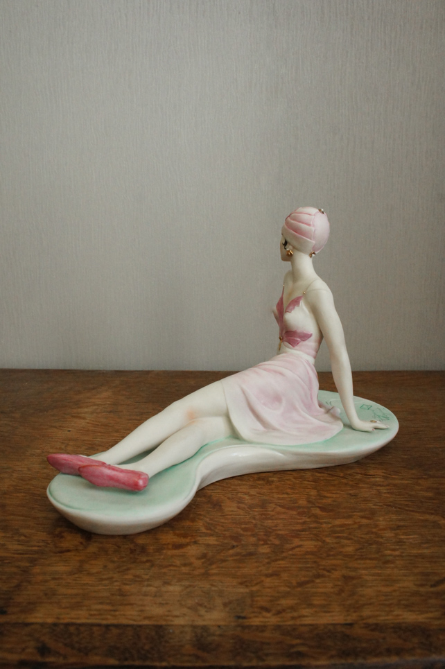 Леди в розовом, Sandro Maggioni, Capodimonte, статуэтка