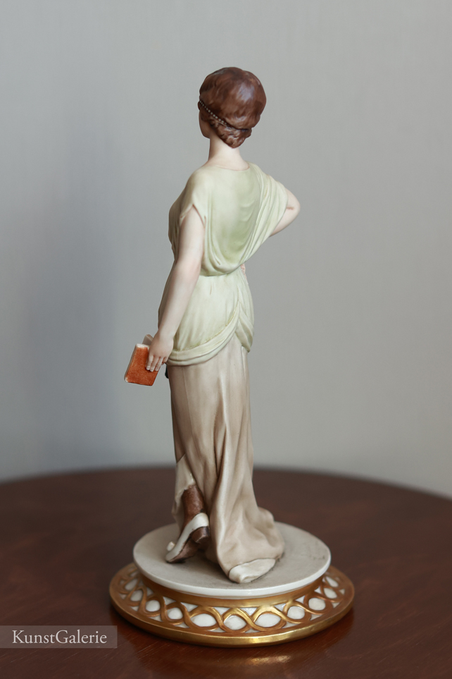 Леди с книжкой, Sandro Maggioni, Capodimonte, статуэтка