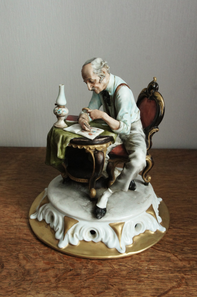 Филателист, Tyche Tosca, Capodimonte, статуэтка