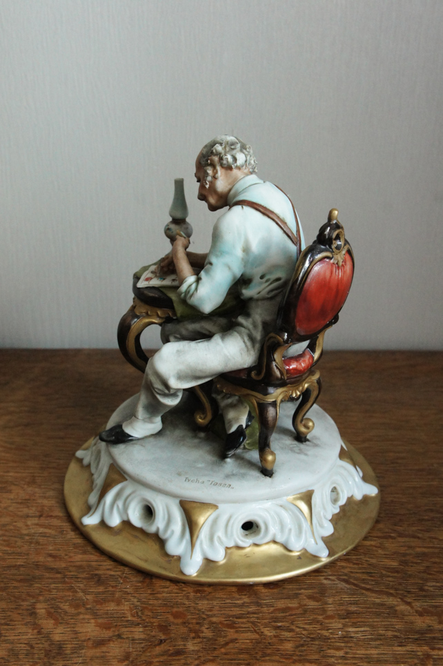 Филателист, Tyche Tosca, Capodimonte, статуэтка