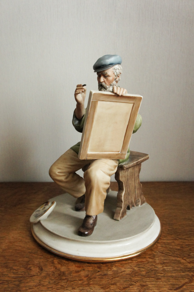 Художник L'Artista, Sandro Maggioni, Каподимонте, статуэтка
