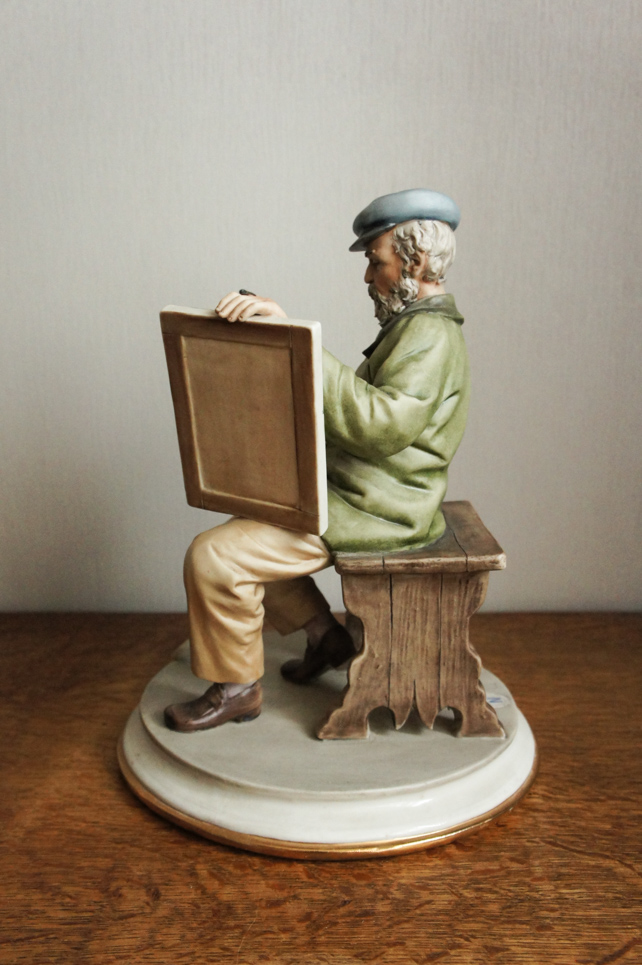 Художник L'Artista, Sandro Maggioni, Capodimonte, статуэтка