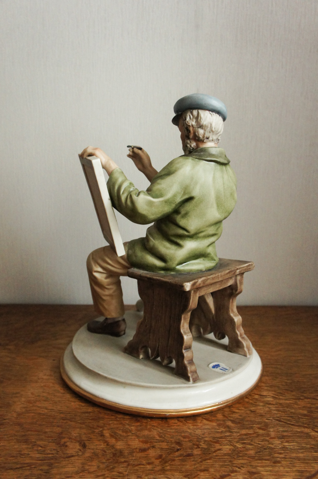 Художник L'Artista, Sandro Maggioni, Каподимонте, статуэтка