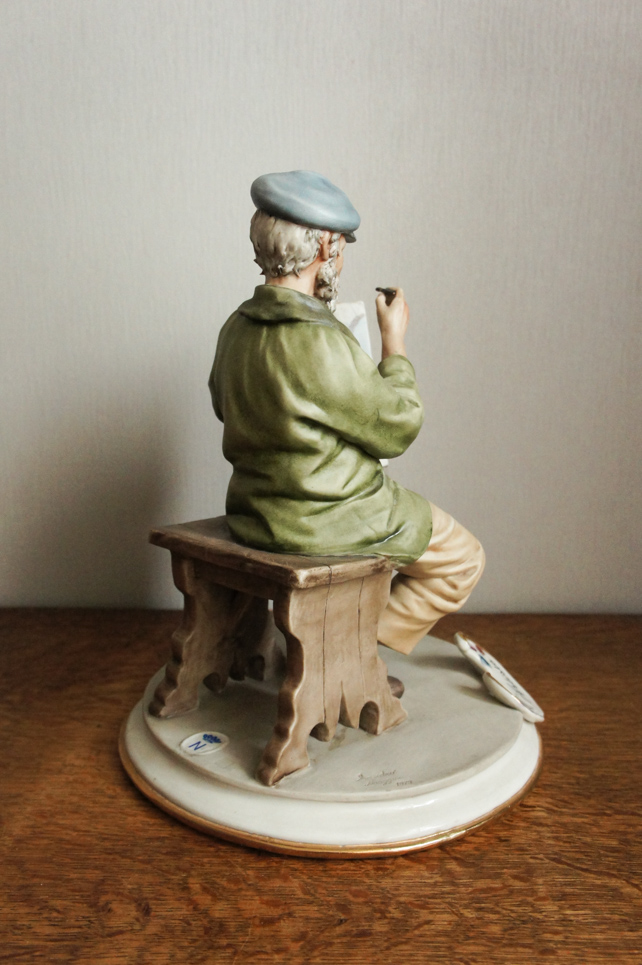 Художник L'Artista, Sandro Maggioni, Каподимонте, статуэтка