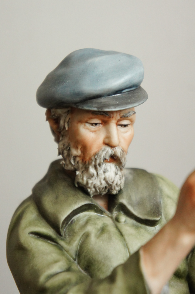 Художник L'Artista, Sandro Maggioni, Каподимонте, статуэтка