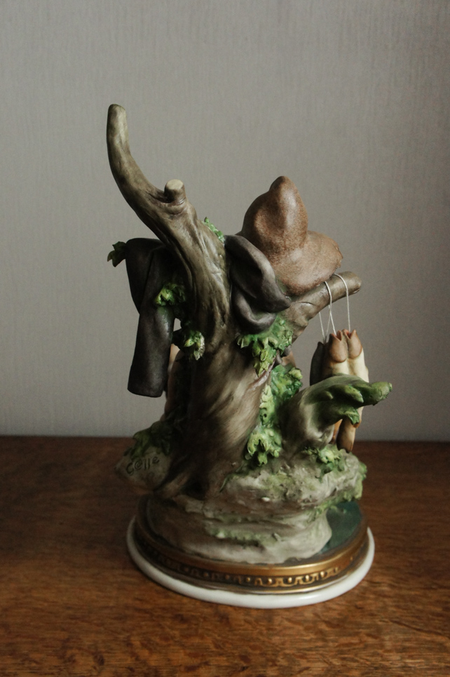 Спящий рыбак, Giuseppe Cappe, Capodimonte, статуэтка
