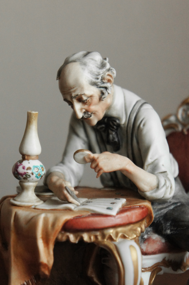 Филателист, Tyche Tosca, Capodimonte, статуэтка