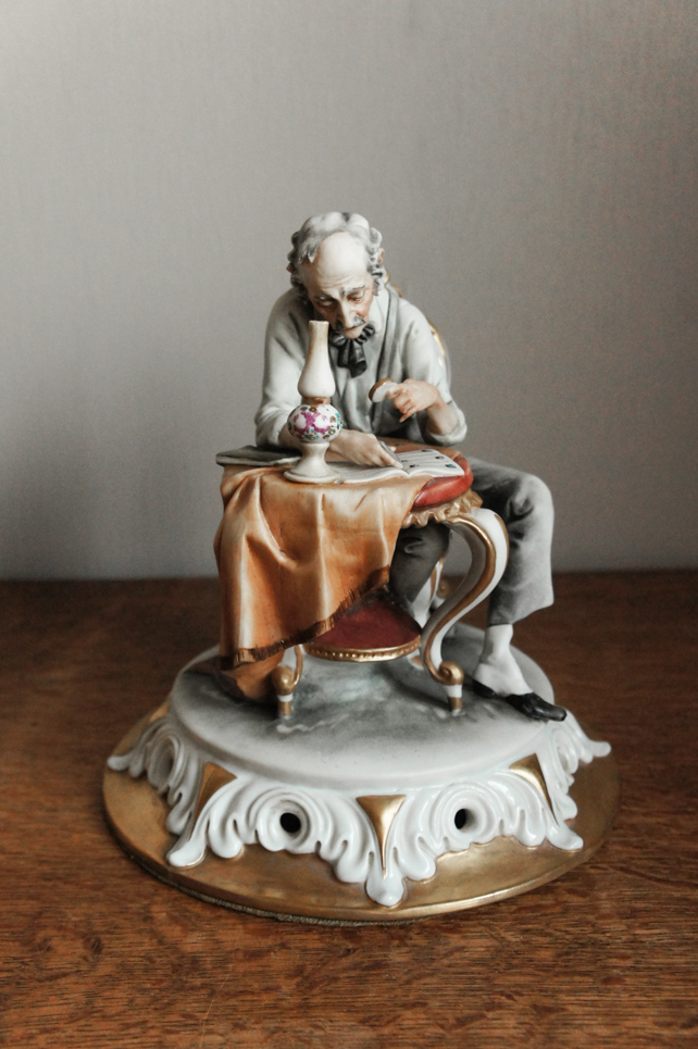 Филателист, Tyche Tosca, Capodimonte, статуэтка