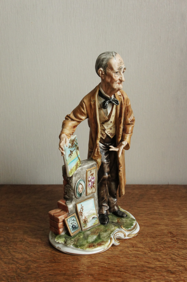 Продавец картин, Tyche Tosca, Capodimonte, статуэтка