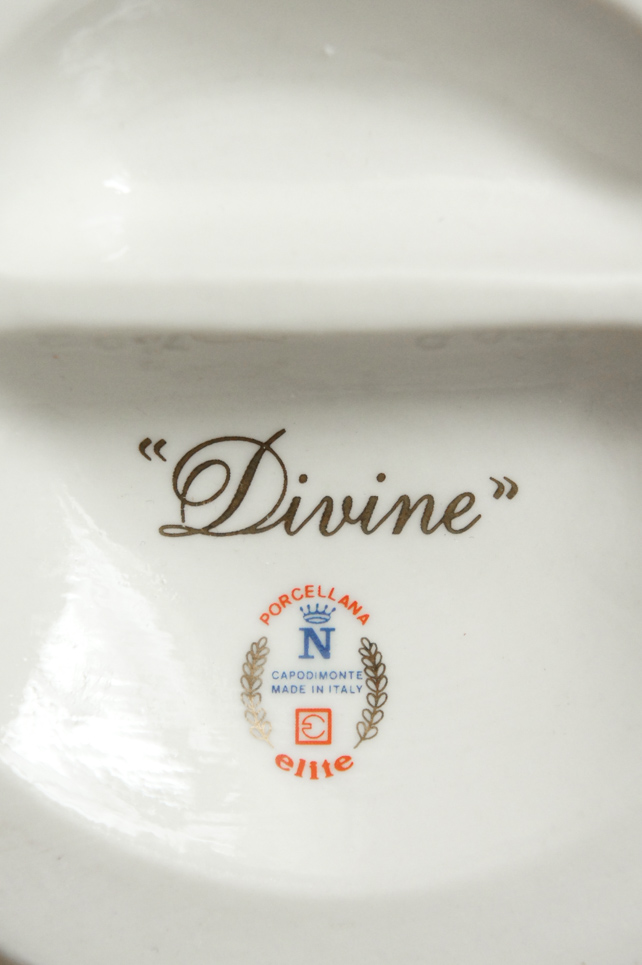 Леди в янтарном Divine, Sandro Maggioni, Каподимонте, статуэтка