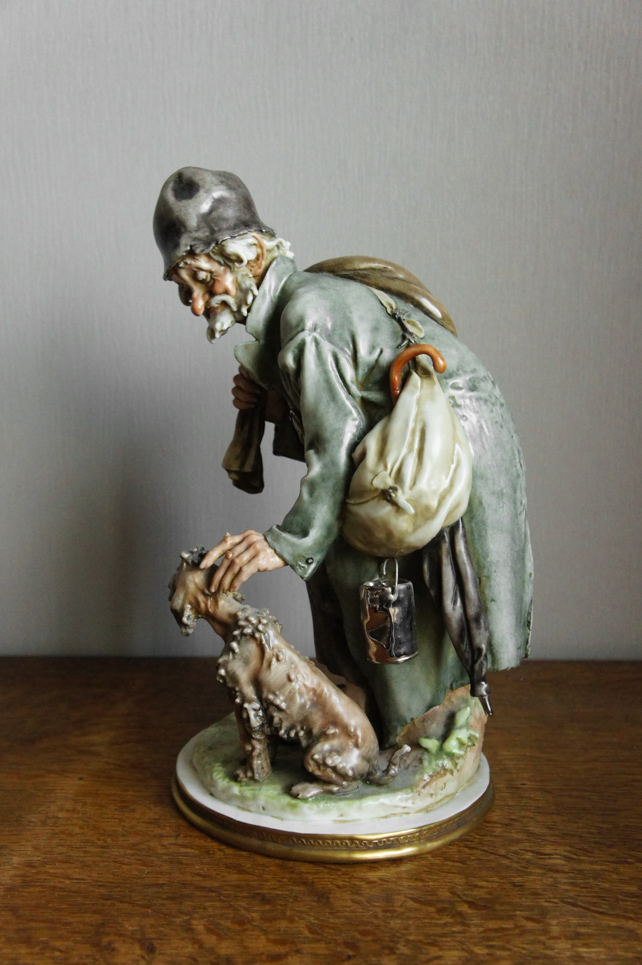 Бродяга и пес, Capodimonte, статуэтка