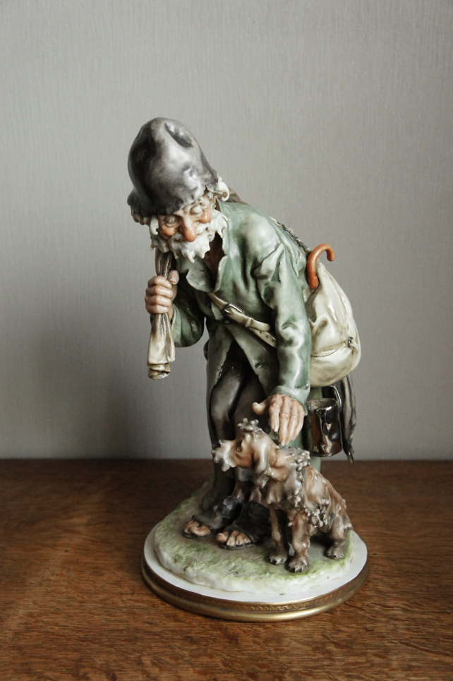 Бродяга и пес, Capodimonte, статуэтка