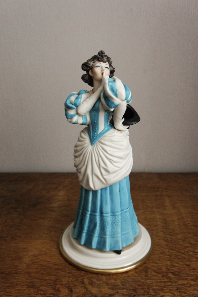 Леди с цилиндром, Sandro Maggioni, Capodimonte, статуэтка