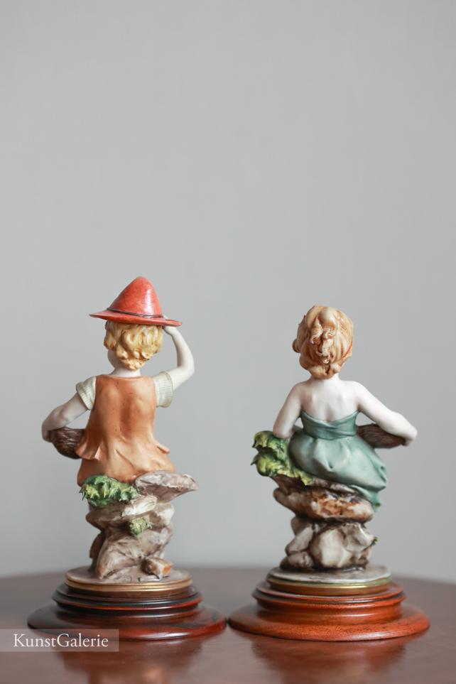 Юные помощники, Luigi Giorgio Benacchio, Capodimonte, статуэтка