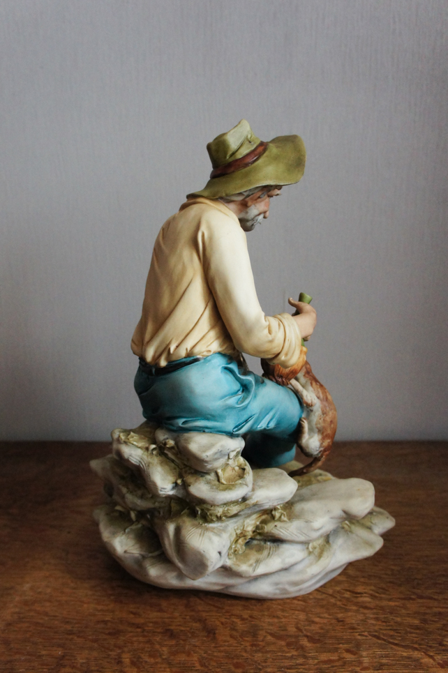 Бродяга с котом, Vincenzo C., Capodimonte, статуэтка