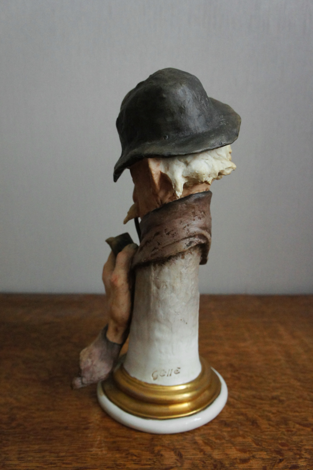 Мужчина в раздумьях, Capodimonte, статуэтка