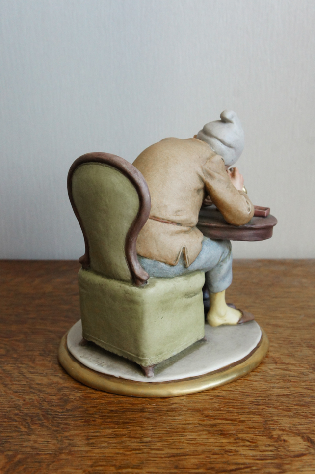 Часовщик, Giuseppe Cappe, Capodimonte, статуэтка