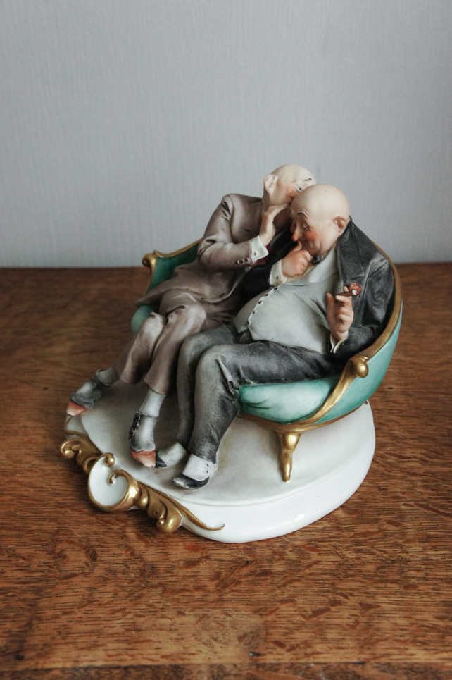 Сплетники, Giuseppe Cappe, Capodimonte, статуэтка