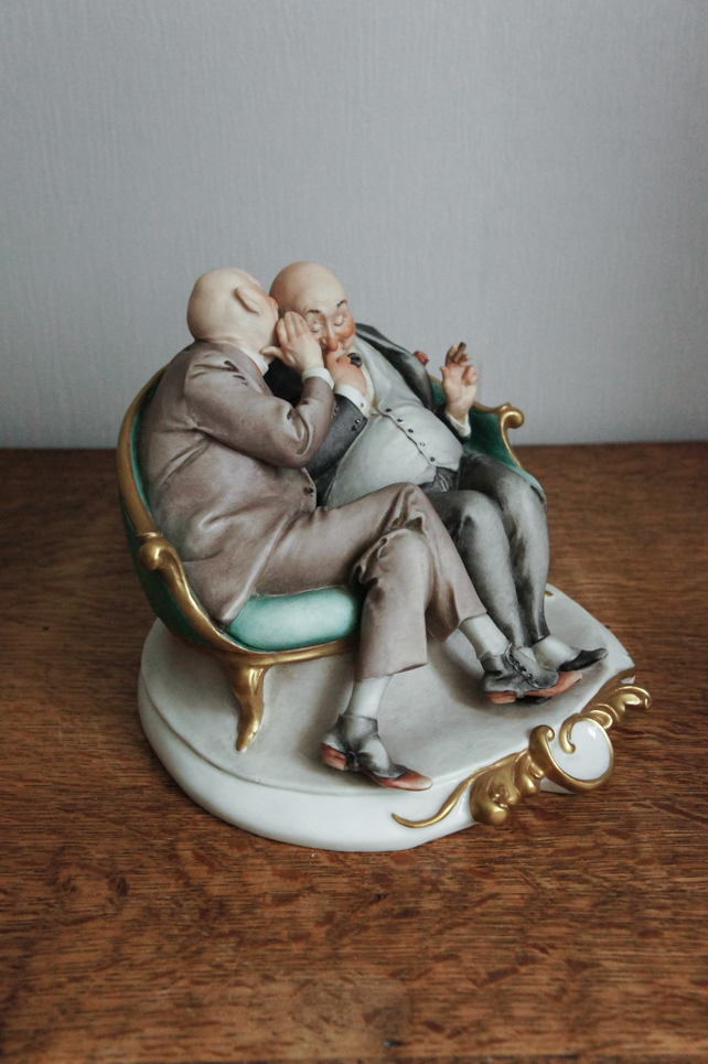 Сплетники, Giuseppe Cappe, Capodimonte, статуэтка