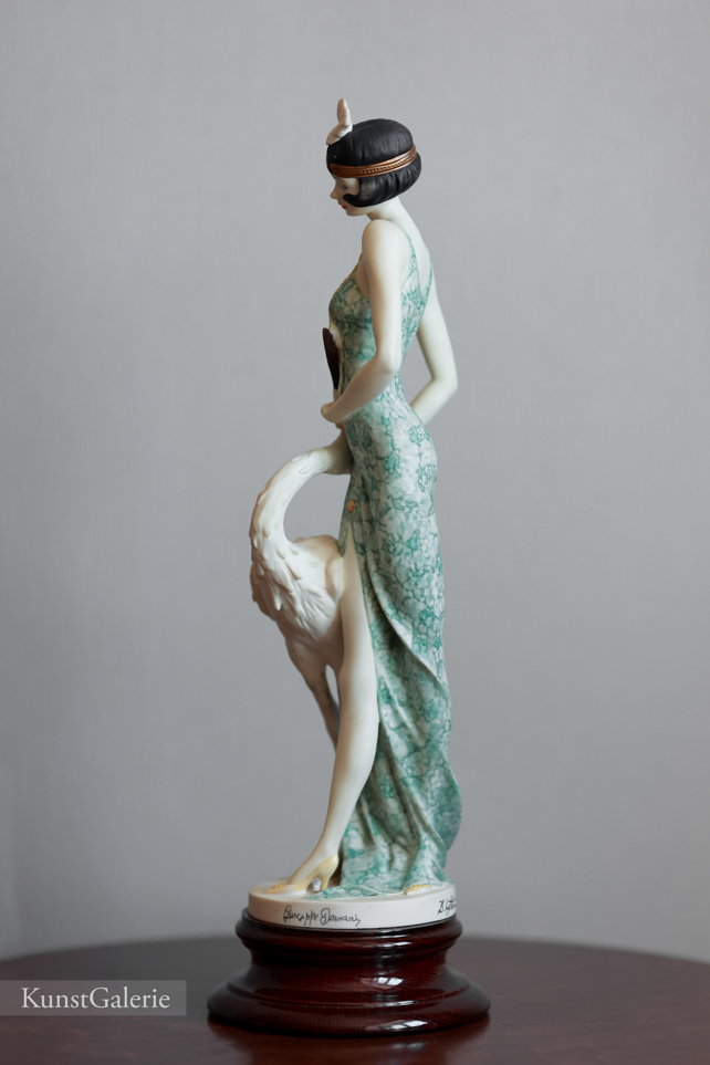 Леди с цаплей, Giuseppe Armani, Florence, статуэтка