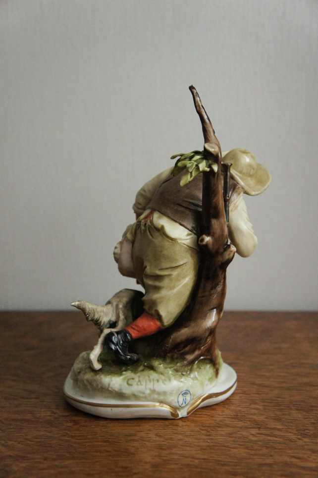 Охотник с мушкетом, Cappe, Каподимонте, статуэтка