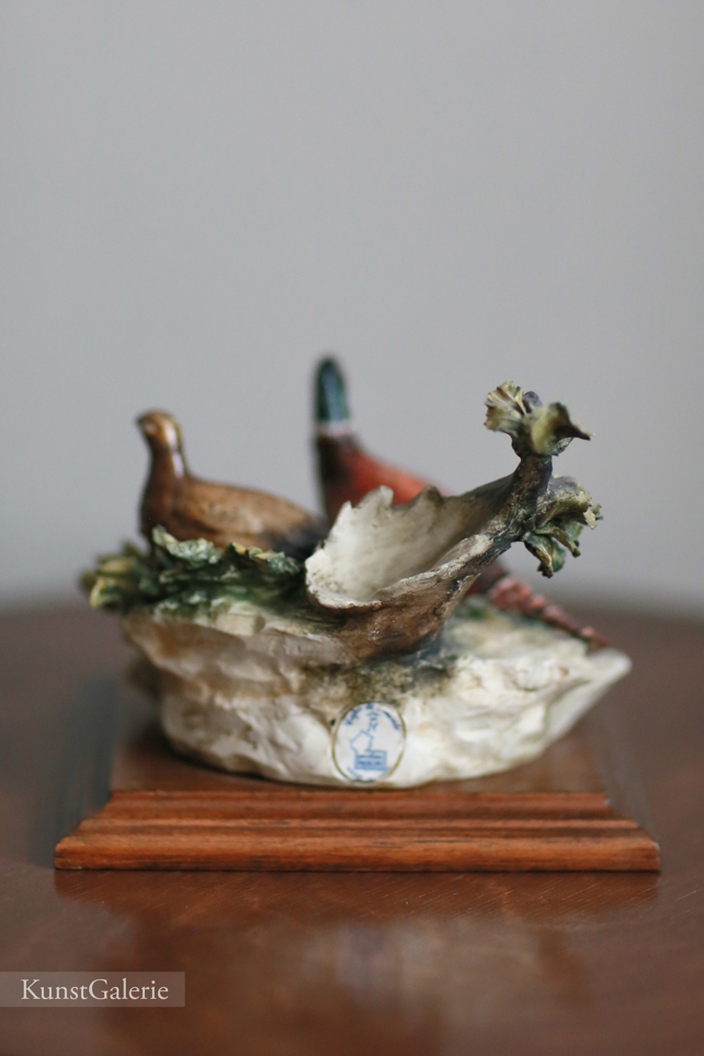 Фазаны, Luciano Cazzola, Capodimonte, статуэтка