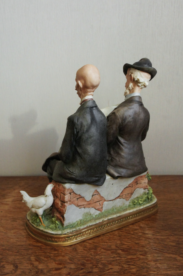 Утренние новости, Giuseppe Cappe, Capodimonte, статуэтка