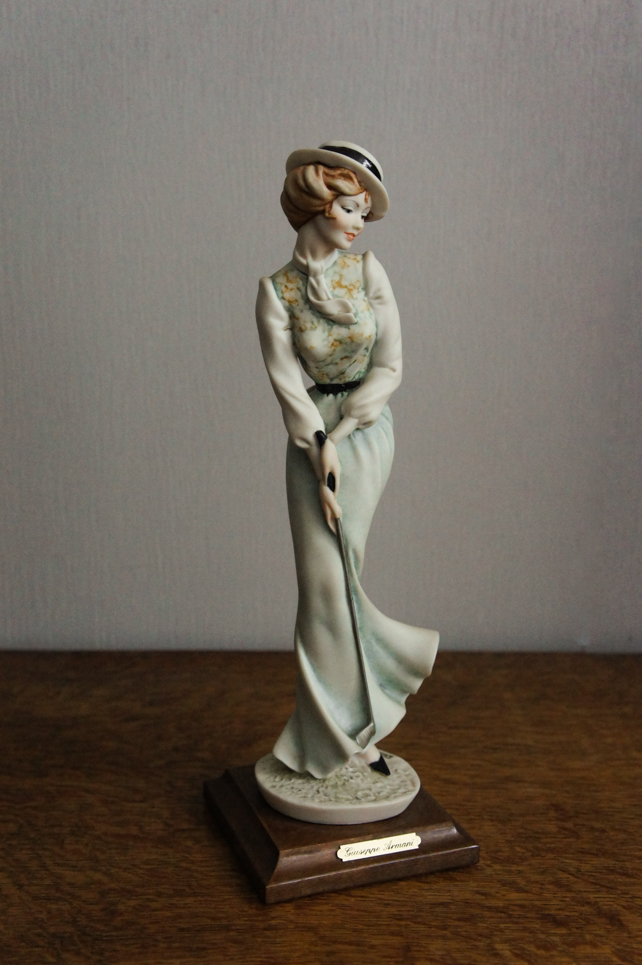 Леди играет в гольф, Giuseppe Armani, Florence, статуэтка
