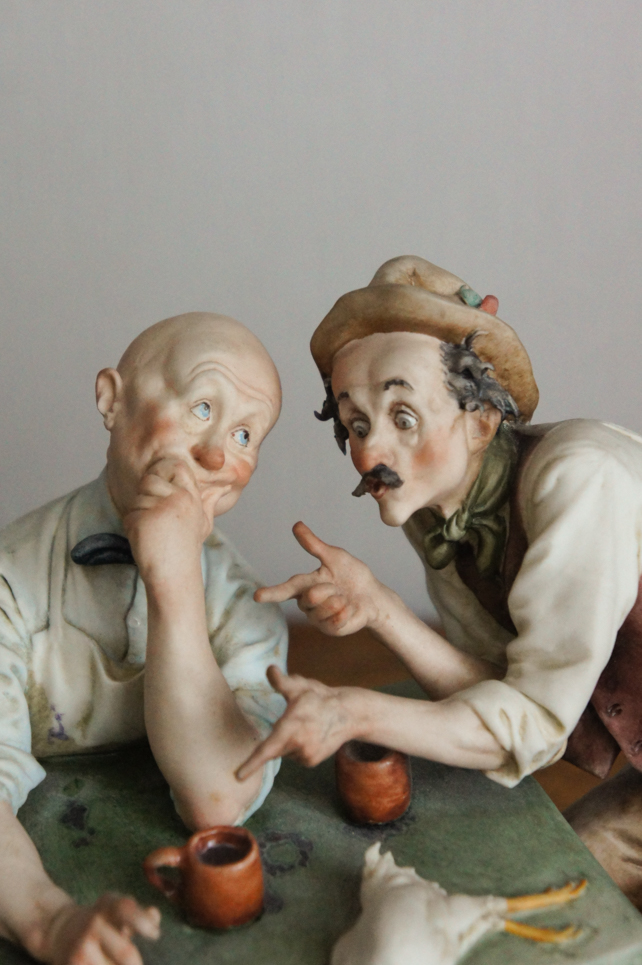 Охотничьи байки, Giuseppe Cappe, Capodimonte, статуэтка