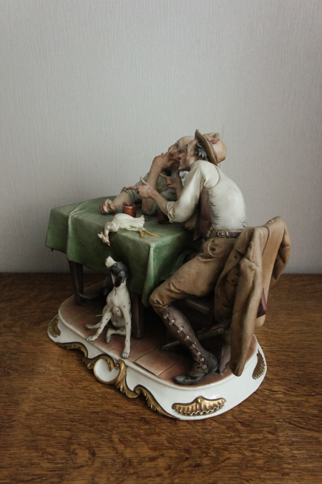 Охотничьи байки, Giuseppe Cappe, Capodimonte, статуэтка