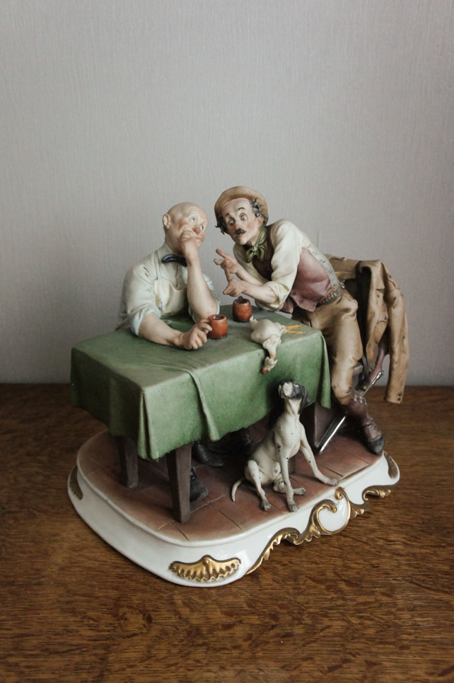 Охотничьи байки, Giuseppe Cappe, Capodimonte, статуэтка