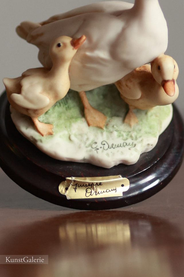 Гусыня с гусятами, Giuseppe Armani, Florence, статуэтка