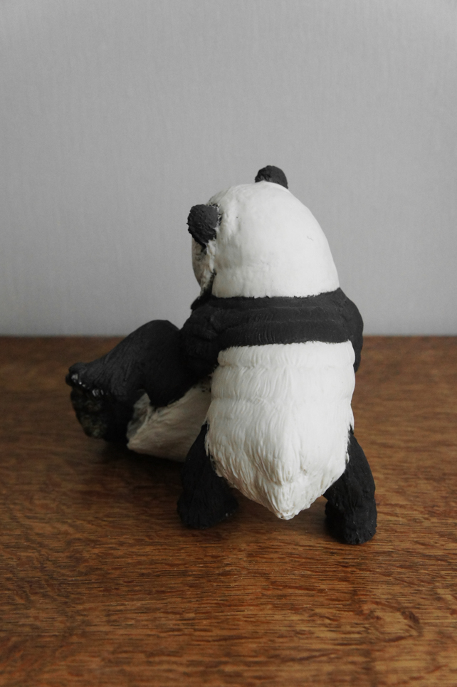 Две панды, E. Farina, Каподимонте, статуэтка