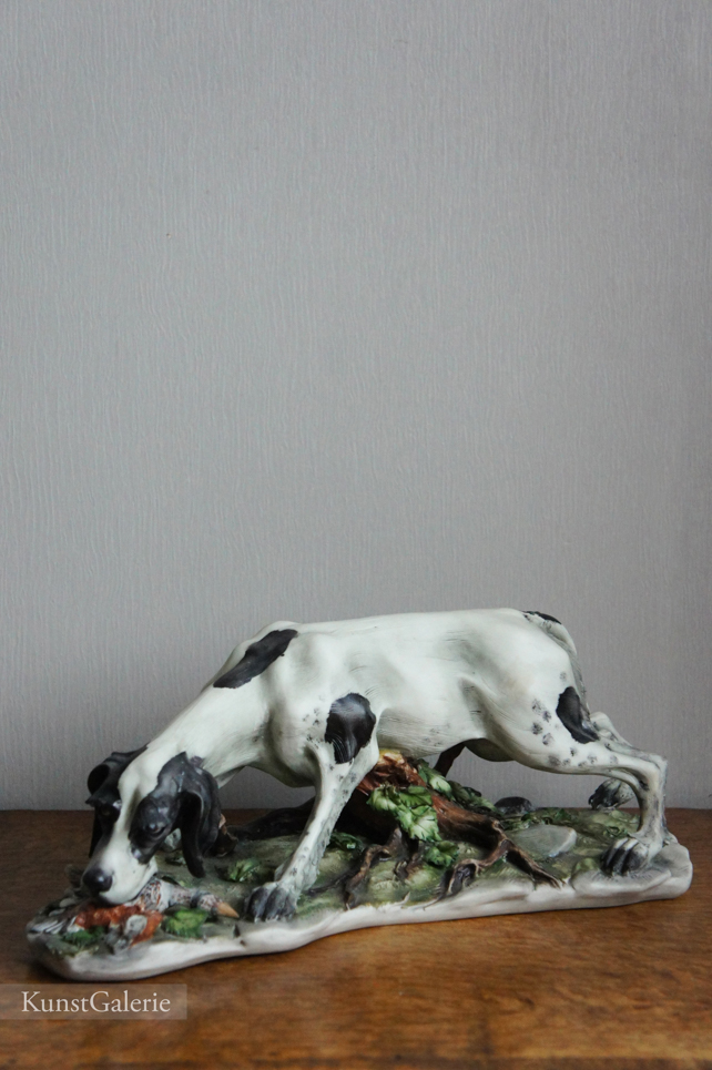 Охотничий пес, Cortese, Каподимонте, статуэтка