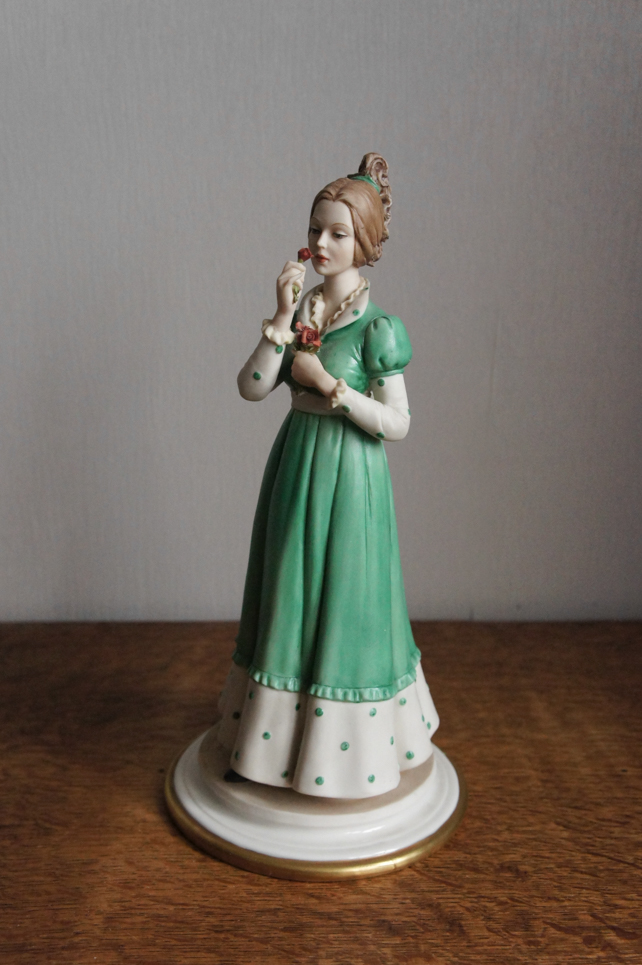 Леди с розочками, Sandro Maggioni, Capodimonte, статуэтка