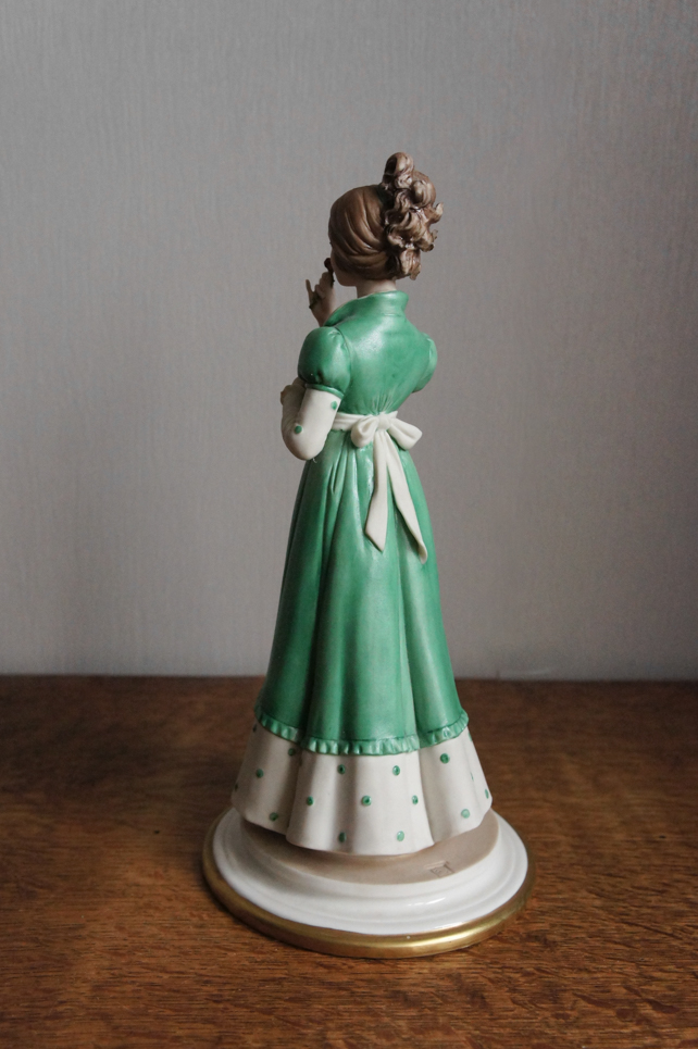 Леди с розочками, Sandro Maggioni, Capodimonte, статуэтка