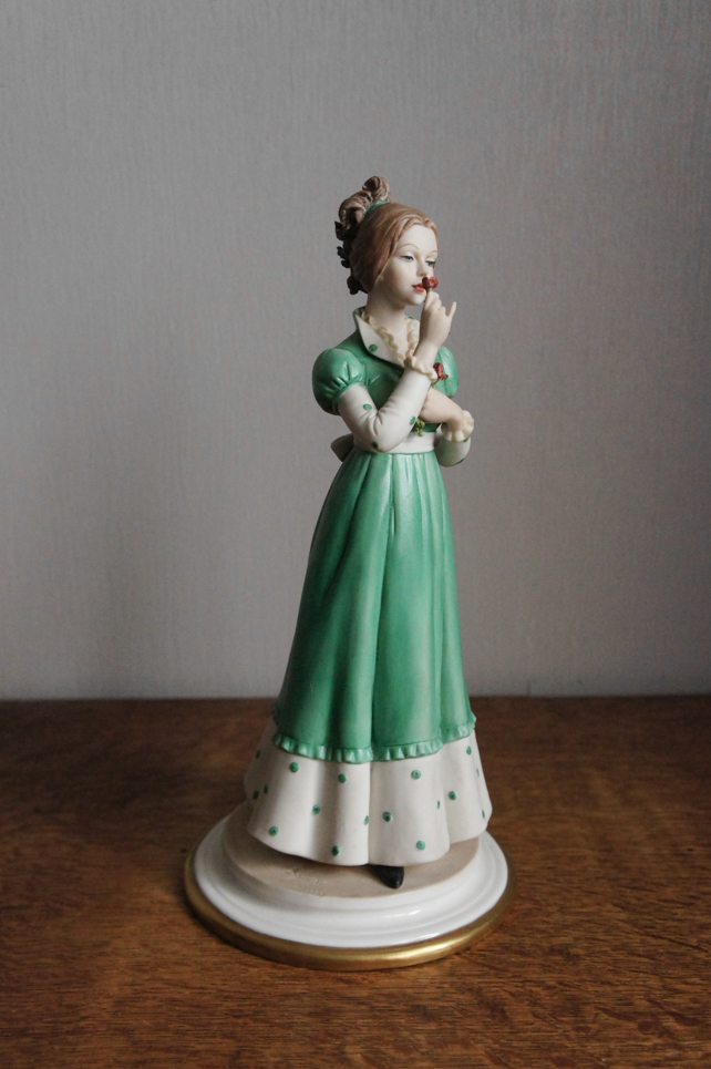 Леди с розочками, Sandro Maggioni, Capodimonte, статуэтка