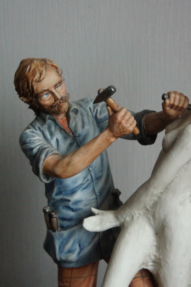 Скульптор, Sandro Maggioni, Каподимонте, статуэтка
