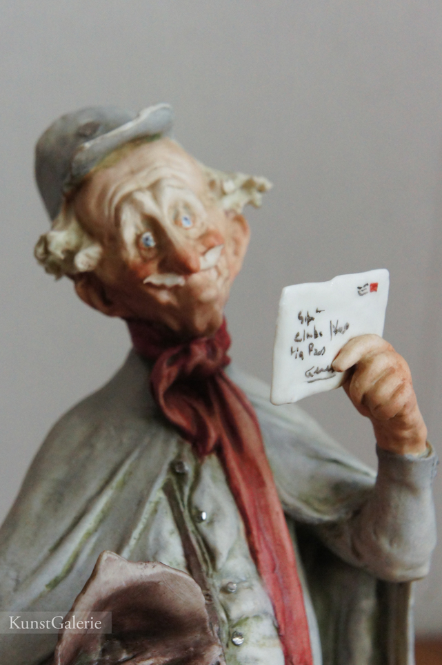 Почтальон, Giuseppe Cappe, Capodimonte, статуэтка