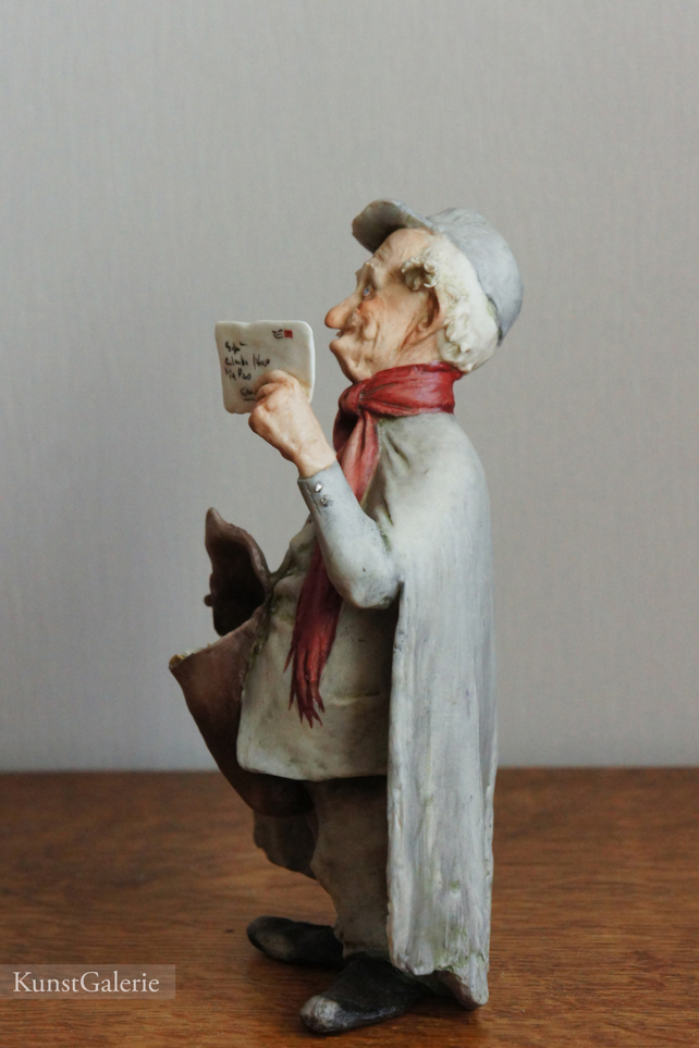 Почтальон, Giuseppe Cappe, Capodimonte, статуэтка