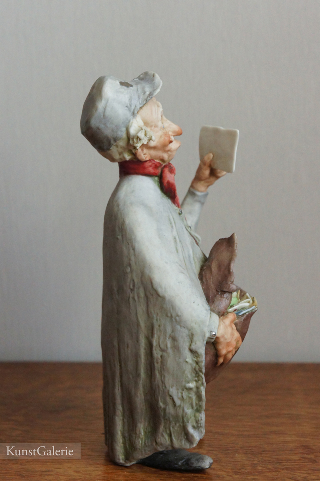 Почтальон, Giuseppe Cappe, Capodimonte, статуэтка