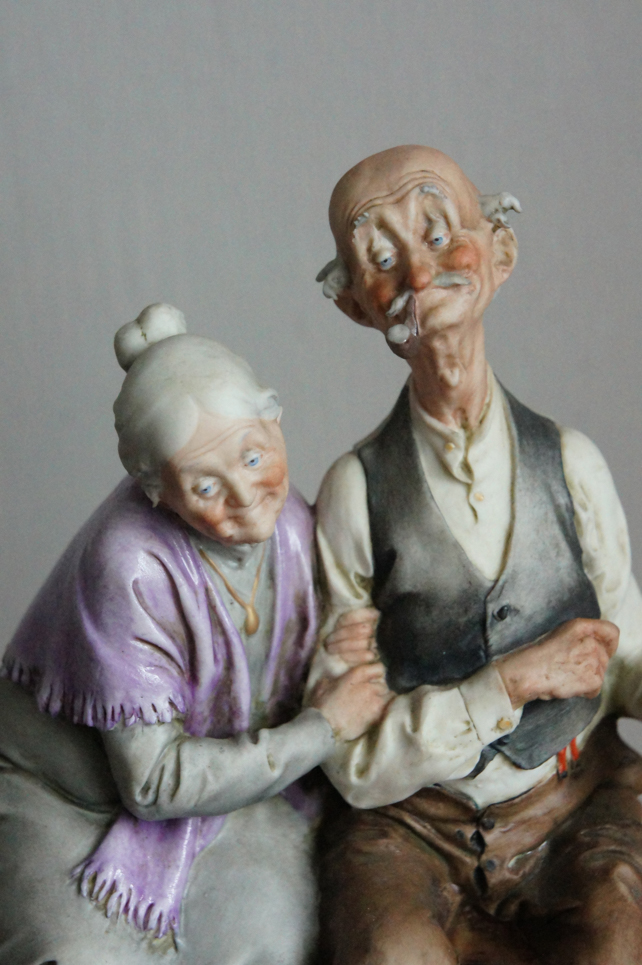 Бабуля и дедуля, Giuseppe Cappe, Capodimonte, статуэтка