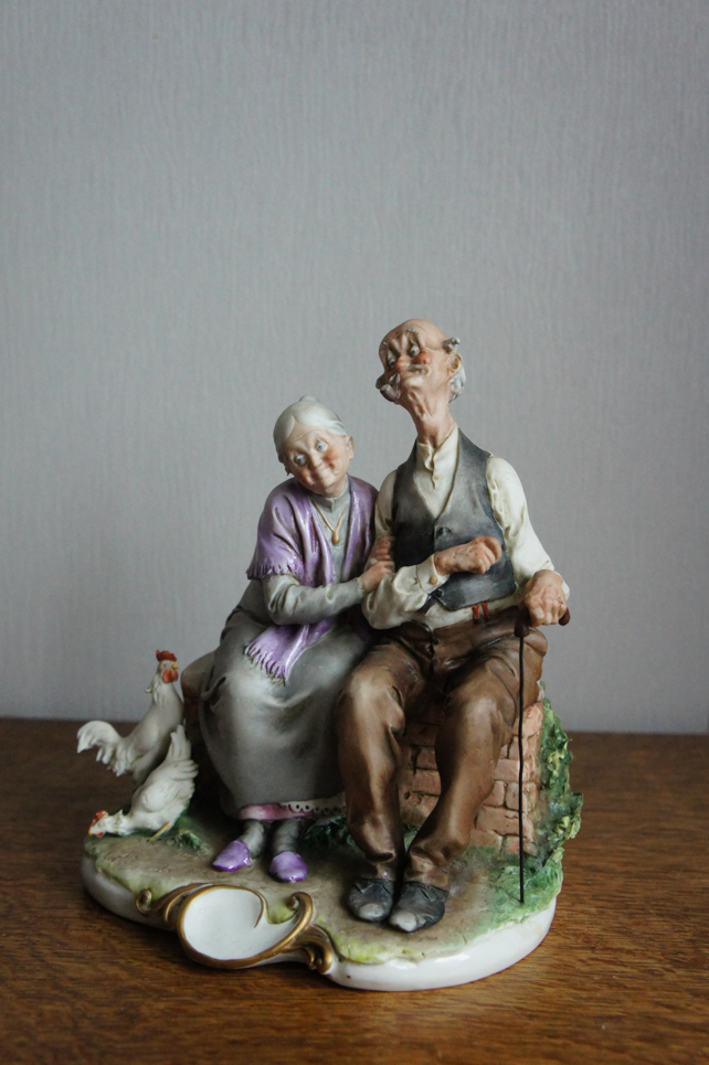 Бабуля и дедуля, Giuseppe Cappe, Capodimonte, статуэтка