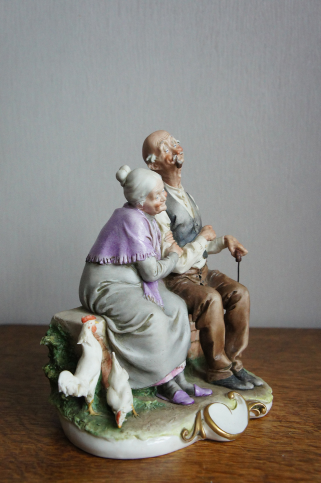 Бабуля и дедуля, Giuseppe Cappe, Capodimonte, статуэтка