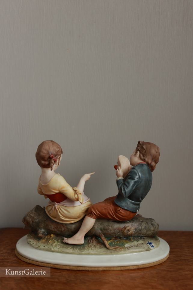 Детские забавы, Bruno Merli, Capodimonte, статуэтка