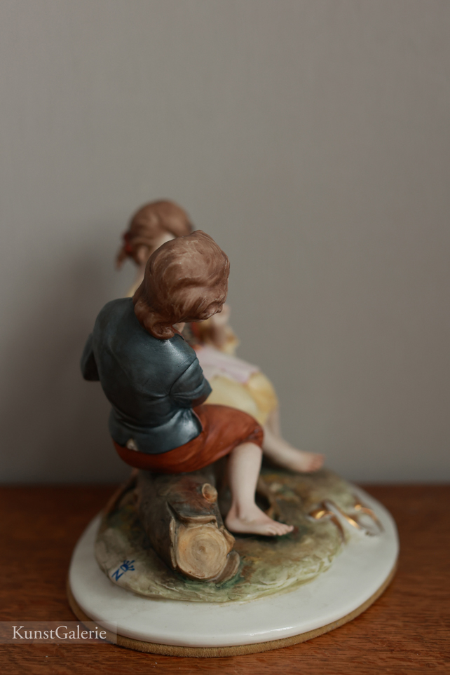 Детские забавы, Bruno Merli, Capodimonte, статуэтка