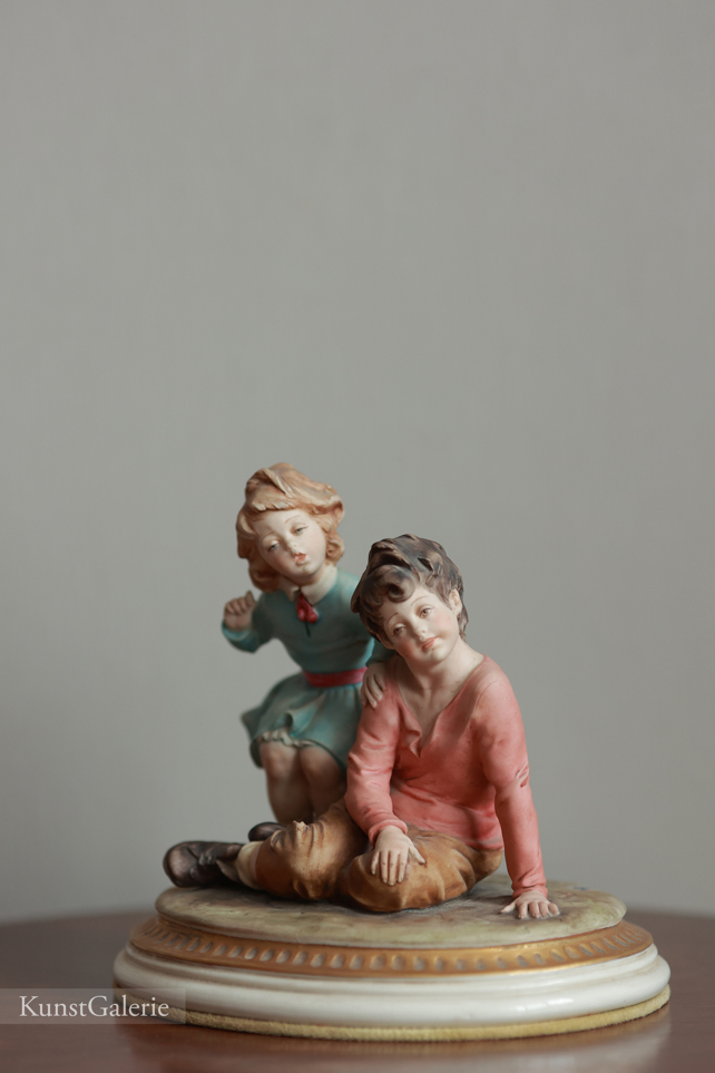 Внимательные детишки, Bruno Merli, Каподимонте, статуэтка