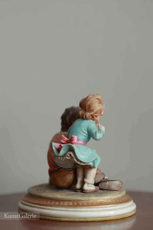 Внимательные детишки, Bruno Merli, Capodimonte, статуэтка