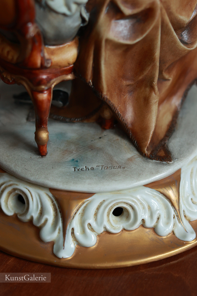 Филателист, Tyche Tosca, Capodimonte, статуэтка